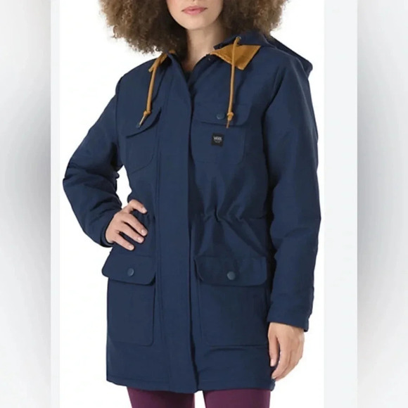 VANS Women’s Jacket Blue Size XL NWT - Picture 1 of 13